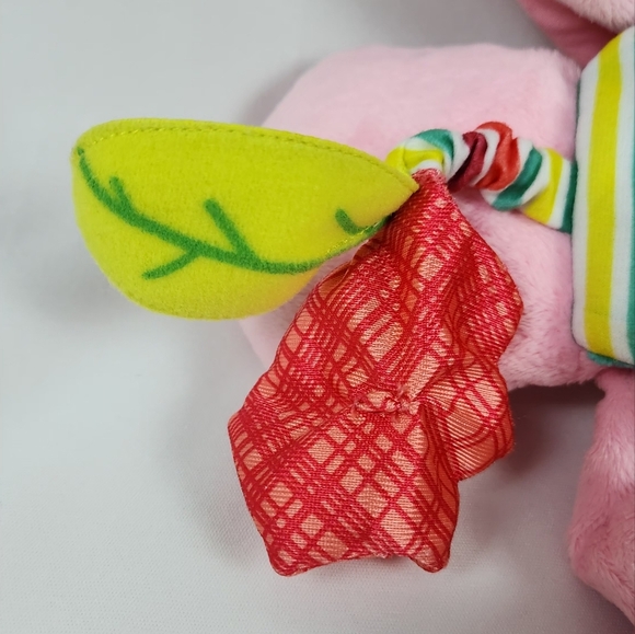 Playskool Fold ‘n Go Elephant Stuffed Animal Tummy Time Pink Baby Child Plush - Picture 8 of 13